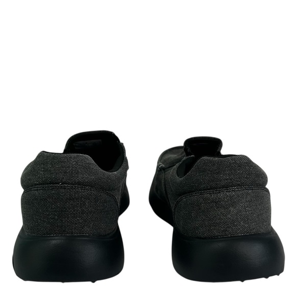 Ortho Comfoot ZGBX02 Mens Black Gray Canvas Low Top Slip-On Shoes EU 43 US 9.5 - Picture 4 of 13